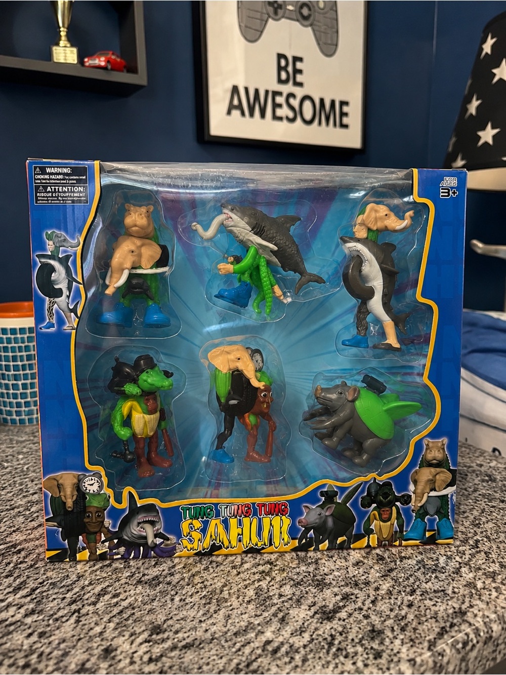 Tung Tung Tung Sahur Figure Set Collectible Character Toy Pack Brand New